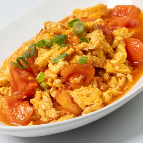 609 Scrambled Eggs w/ Tomatoes 番茄炒蛋
